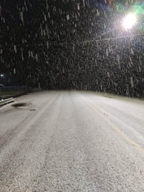 Extrema precaución por presencia de hielo sobre la calzada en las rutas ...